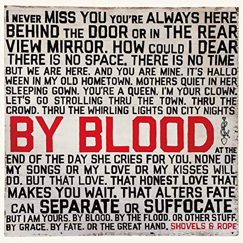 Shovels & Rope BY BLOOD Vinyl Record