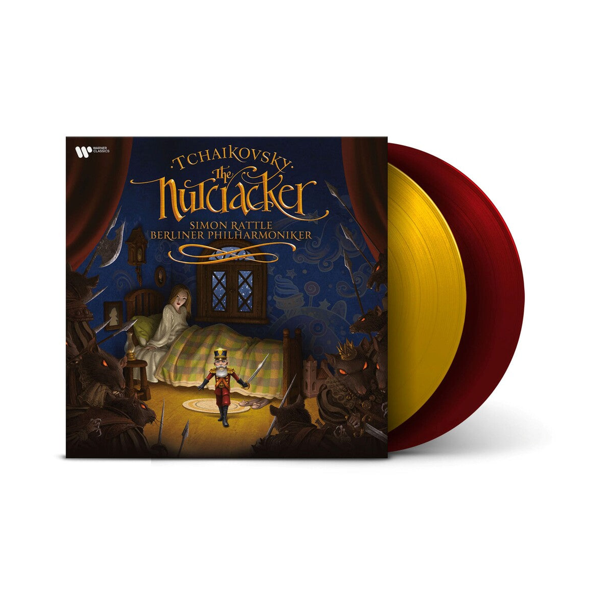 Simon Rattle – Tchaikovsky: The Nutcracker - Red & Gold (2-LP Vinyl) Vinyl Record