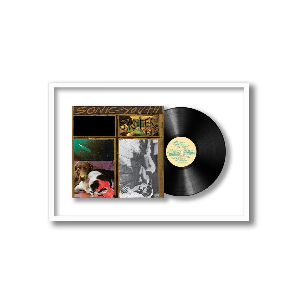 Sonic Youth - Sister - Framed Vinyl Record
