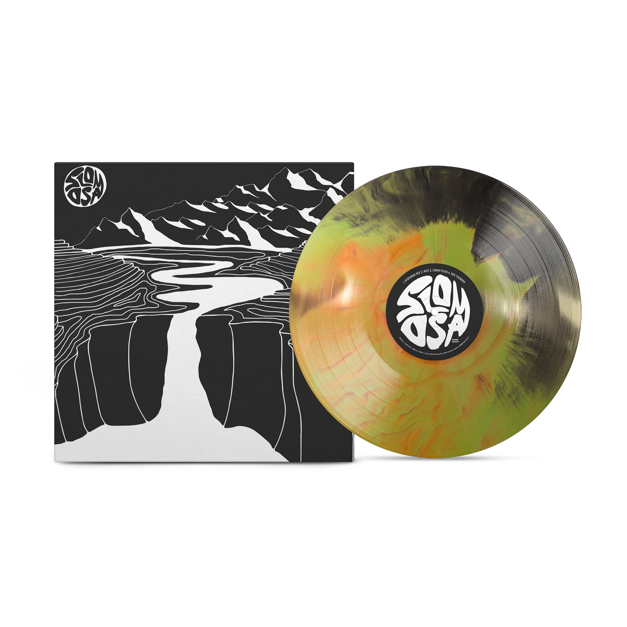 Slomosa – Tundra Rock Hand Pour Vinyl Record