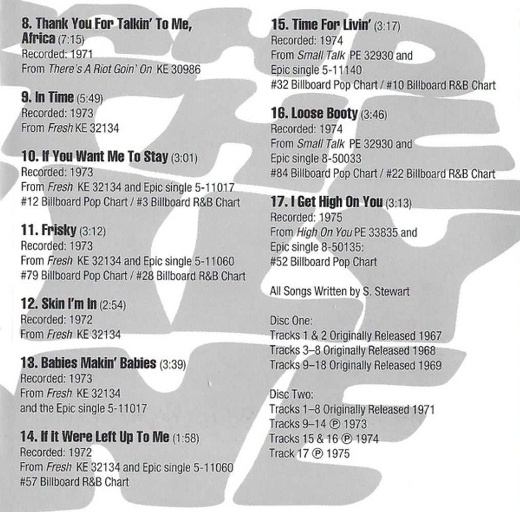 Sly & The Family Stone – Essential Sly & Family Stone (2-CD) Music CD