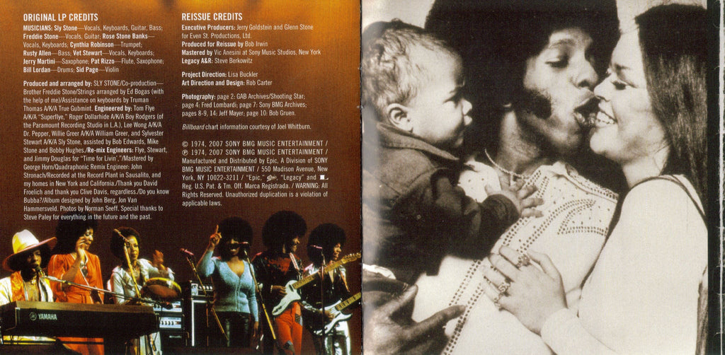 Sly & The Family Stone – Small Talk Music CD