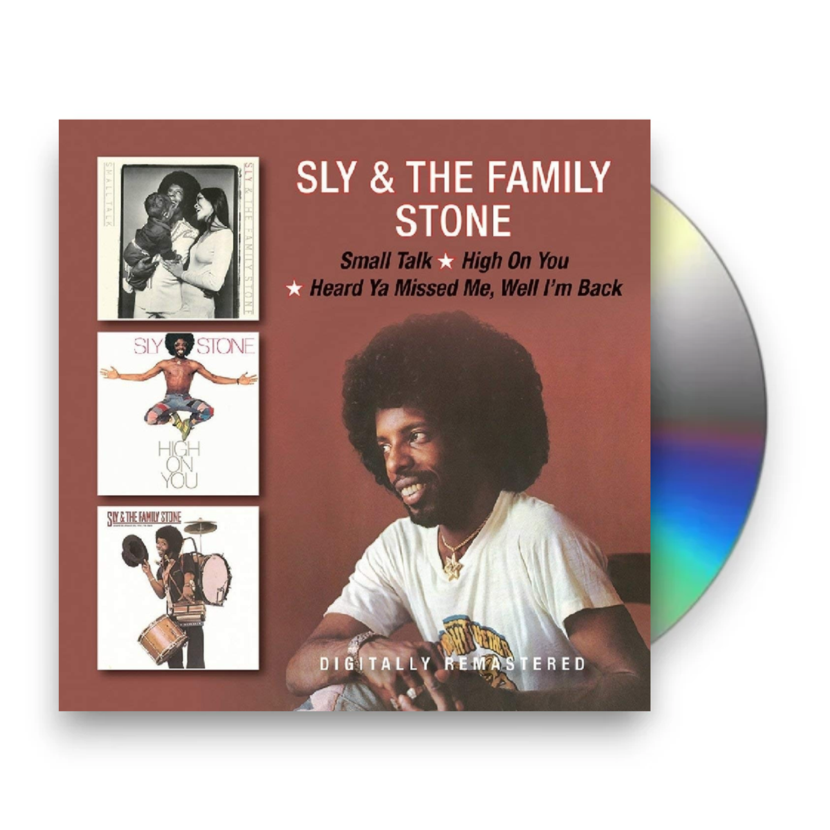 Sly & The Family Stone – Small Talk / High On You / Heard Ya Missed Me (2-CD) Music CD