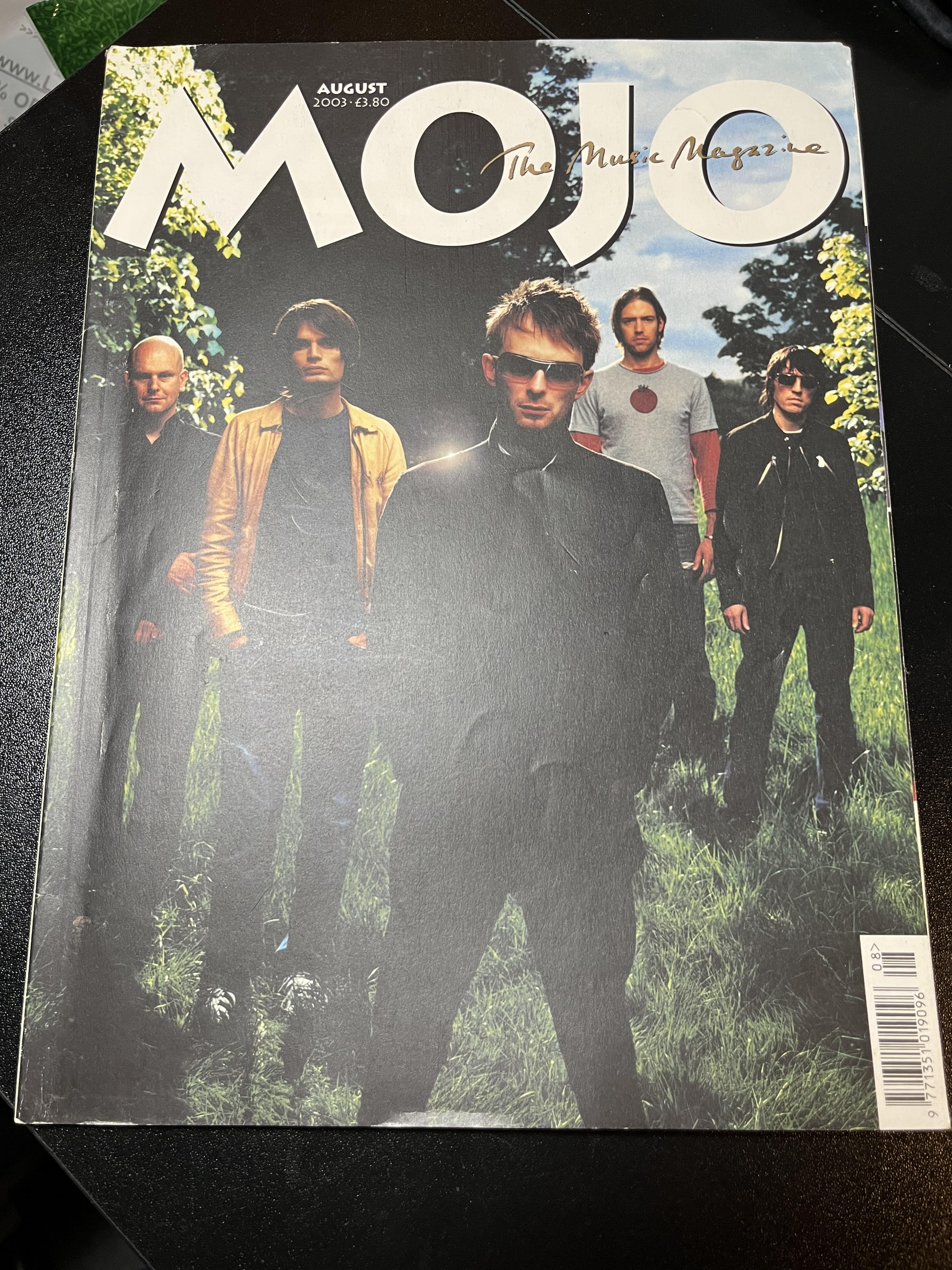-. - RADIOHEAD MOJO AUGUST 2003 music magazine |