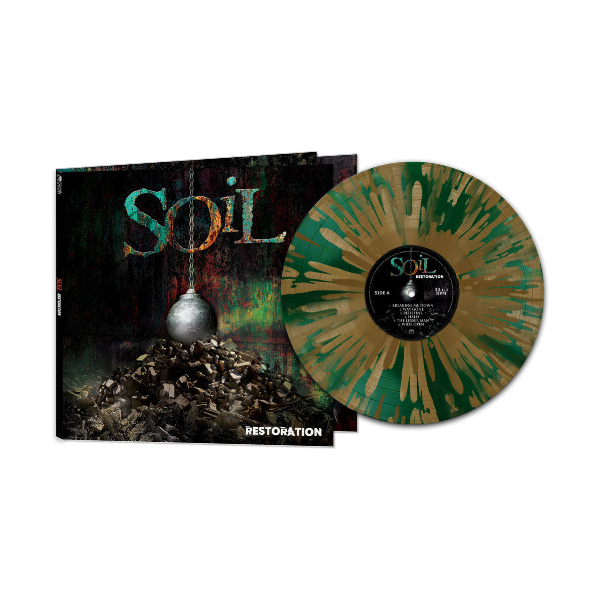 Soil – Restoration (Gold / Green Splatter LP Vinyl) Vinyl Record