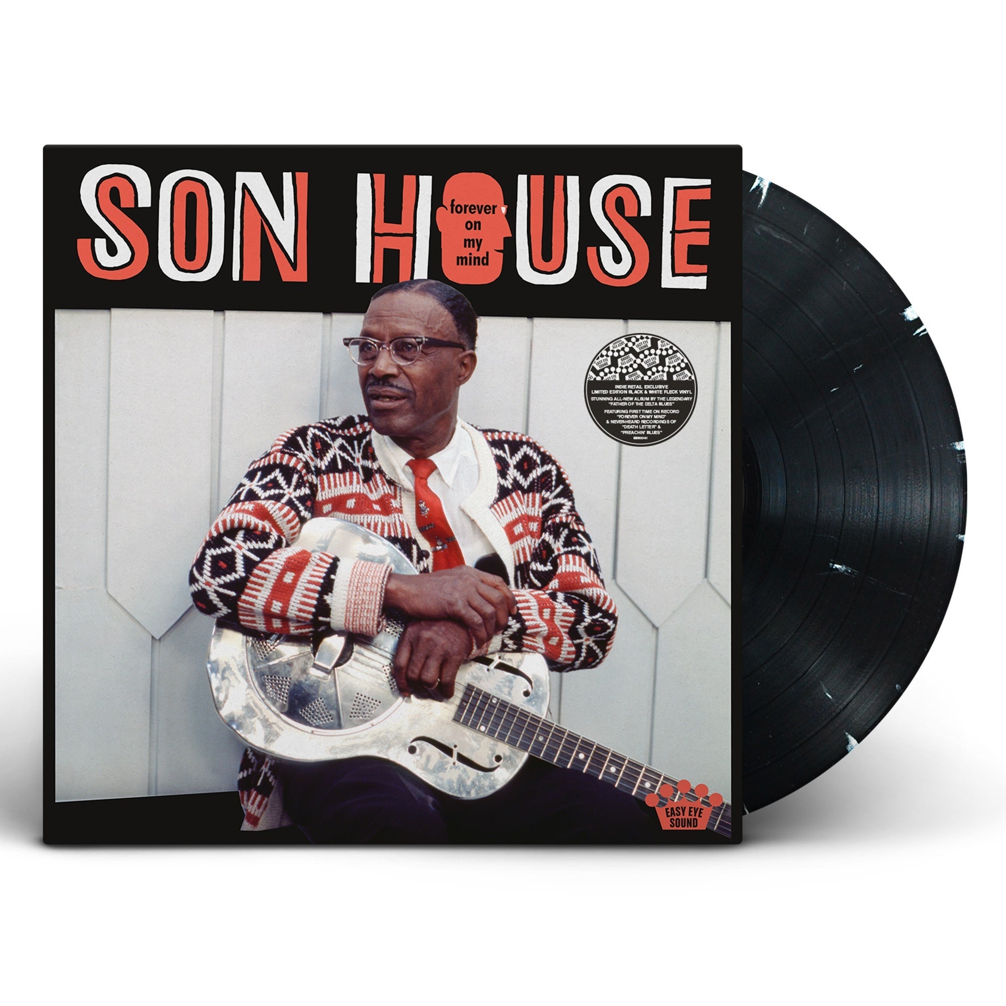 Son House Forever On My Mind [Black & White Fleck LP] Vinyl Record