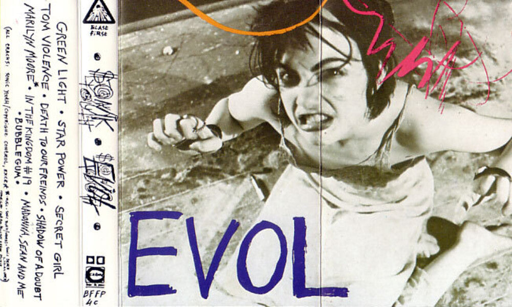 Sonic Youth – Evol Music Cassette Tape