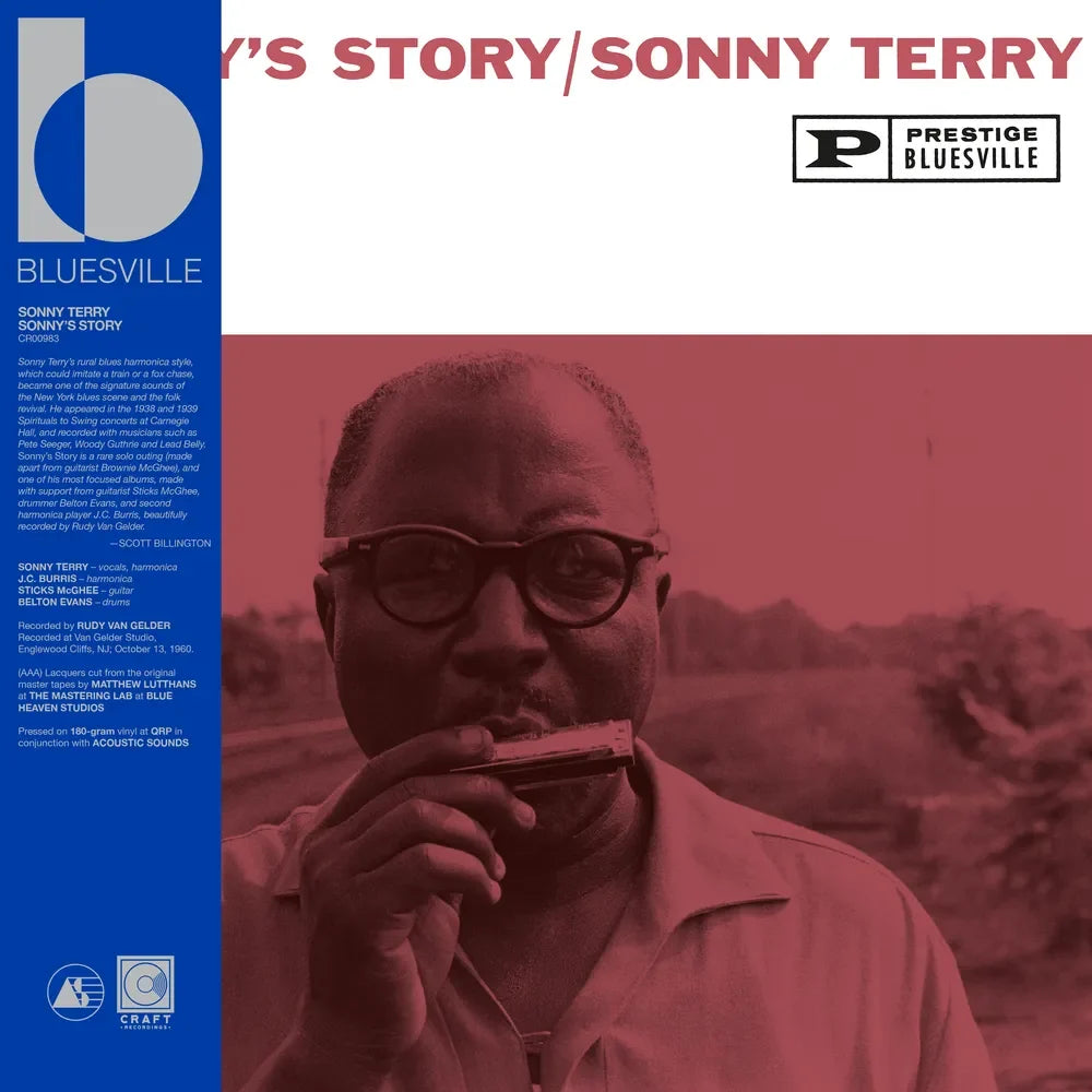 Sonny Terry – Sonny's Story (LP Vinyl) Vinyl Record