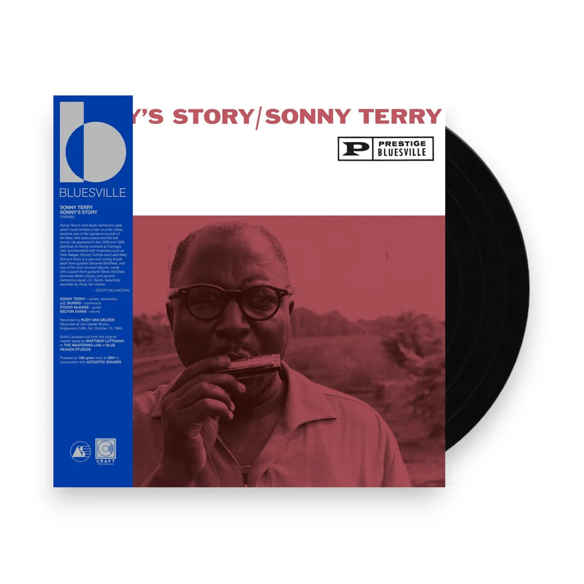 Sonny Terry – Sonny's Story (LP Vinyl) Vinyl Record