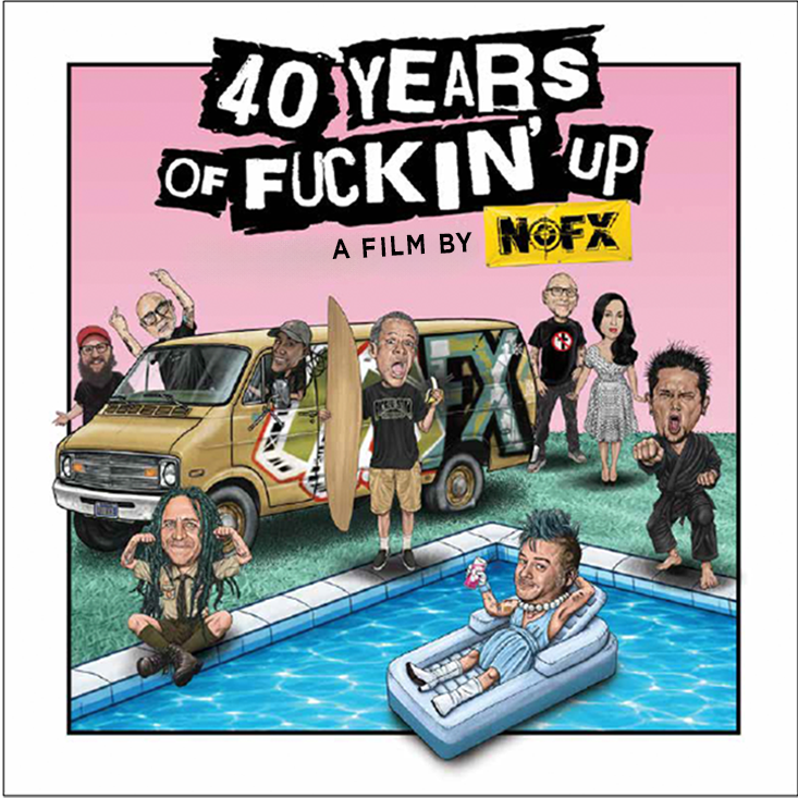 NOFX – 40 Years of F*ckin' Up: Soundtrack Music CD