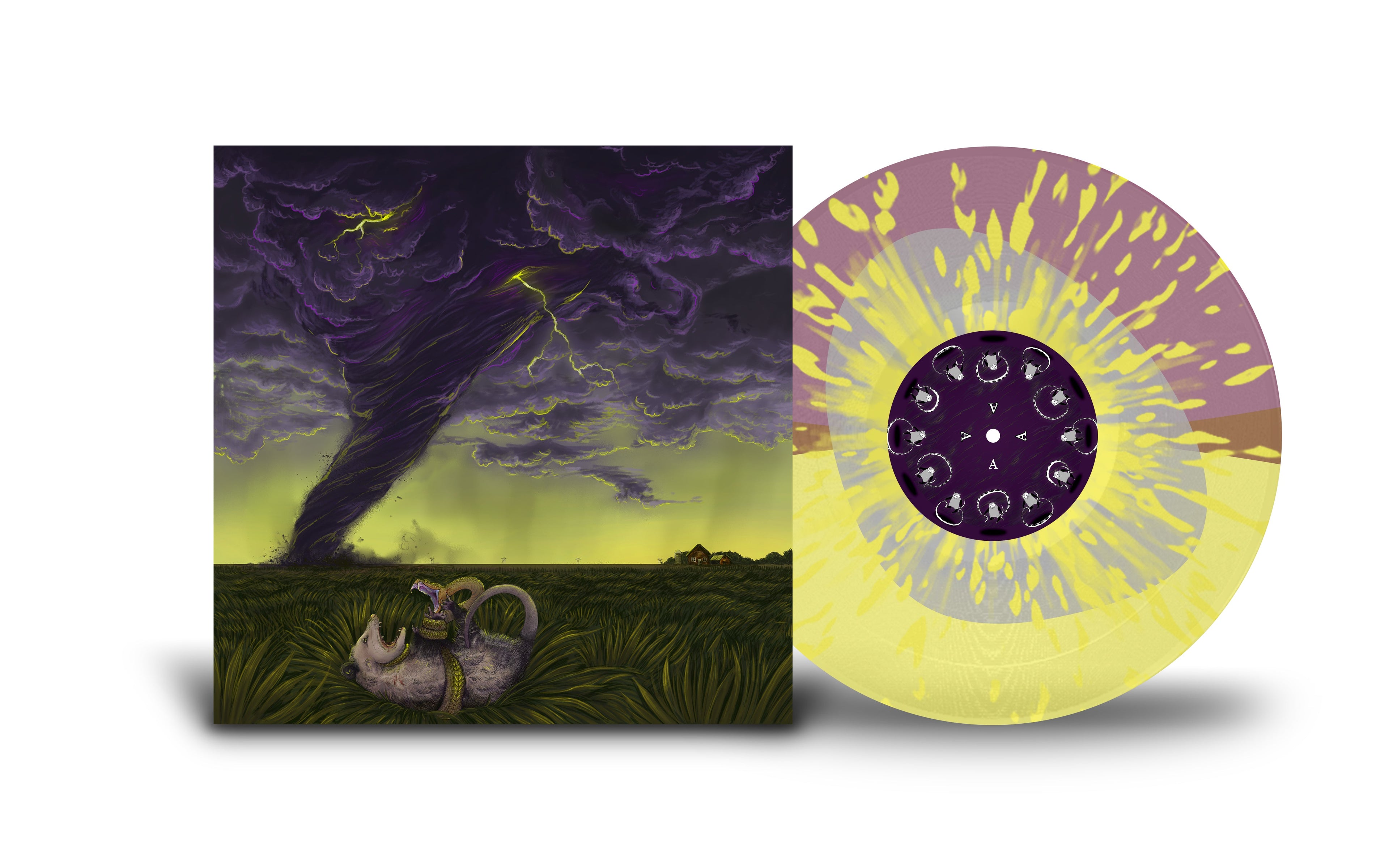 Southern Progress - Purple-N-Yellow LP Vinyl Record
