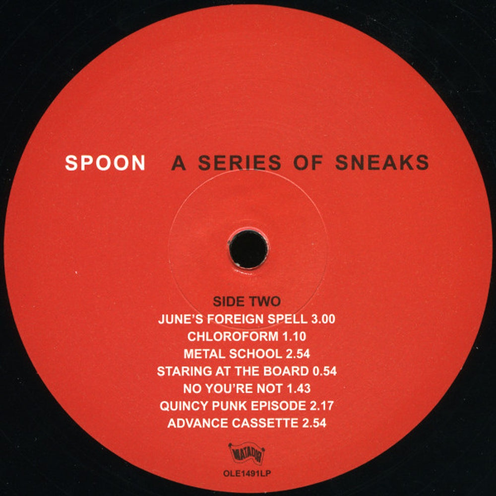 Spoon – A Series of Sneaks (LP Vinyl) Vinyl Record