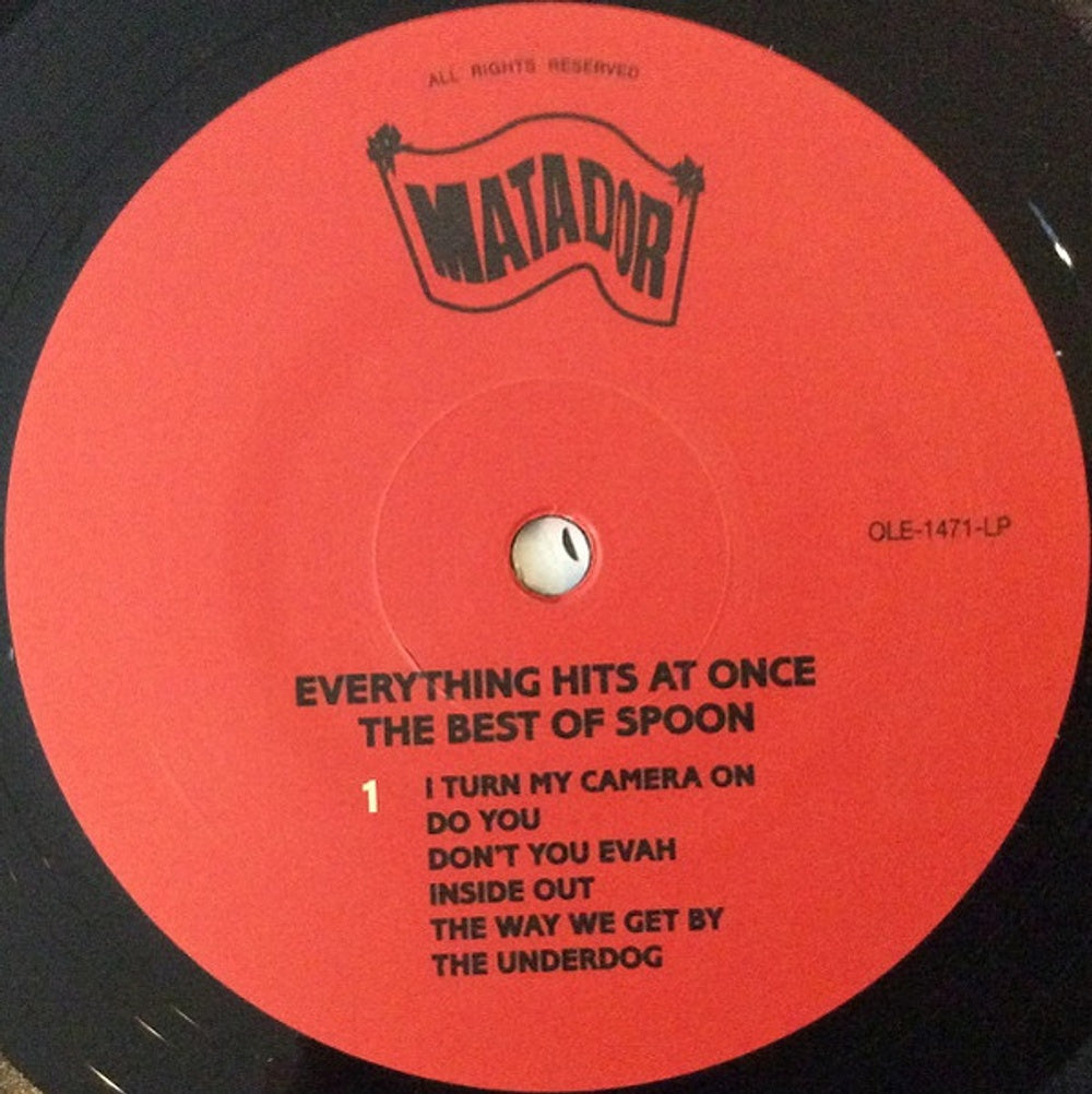 Spoon – Everything Hits at Once: The Best of Spoon (LP Vinyl) Vinyl Record