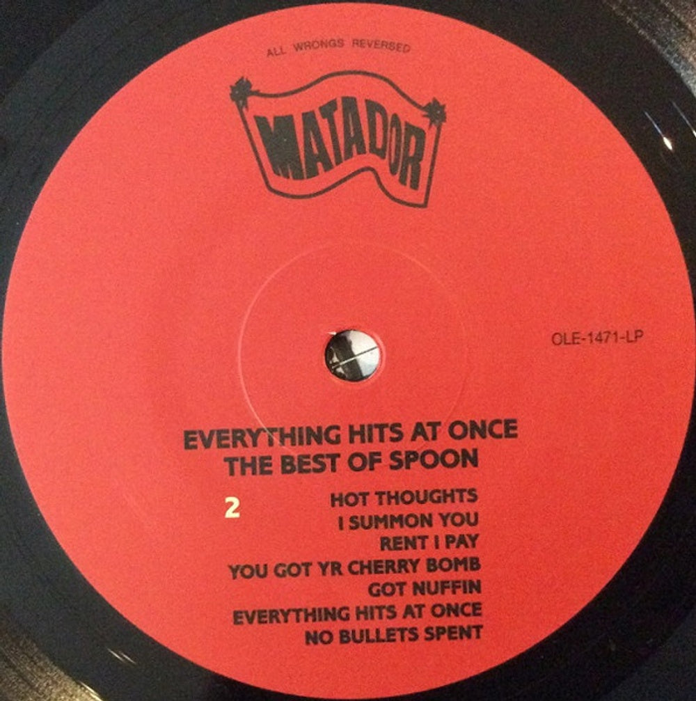Spoon – Everything Hits at Once: The Best of Spoon (LP Vinyl) Vinyl Record