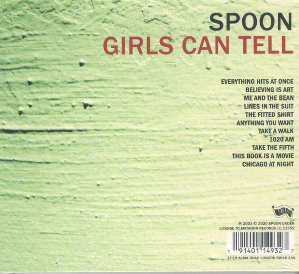 Spoon – Girls Can Tell Music CD