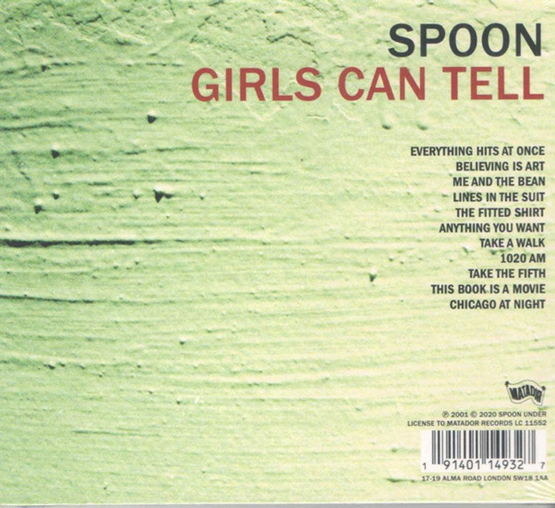 Spoon – Girls Can Tell Music CD