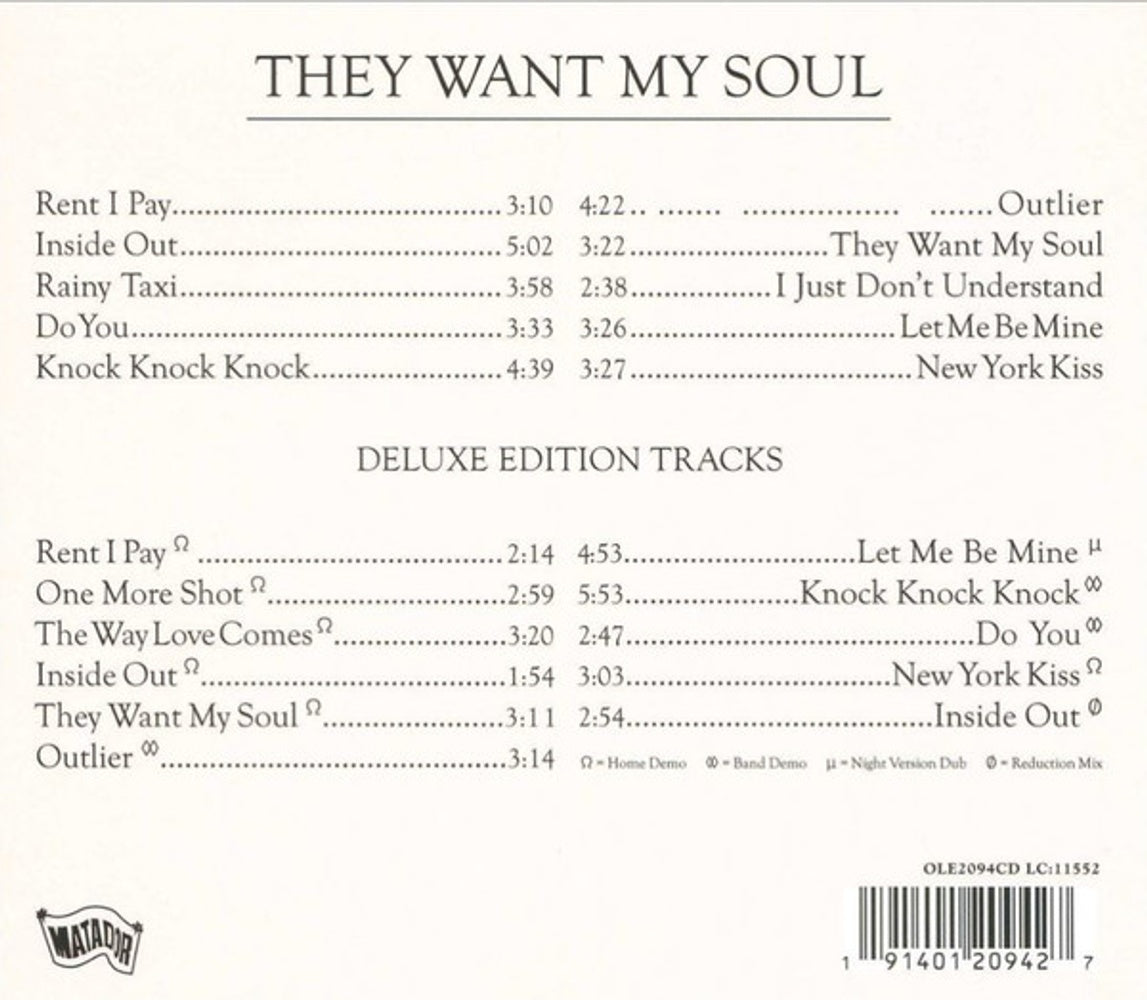 Spoon – They Want My Soul (2-CD) Music CD