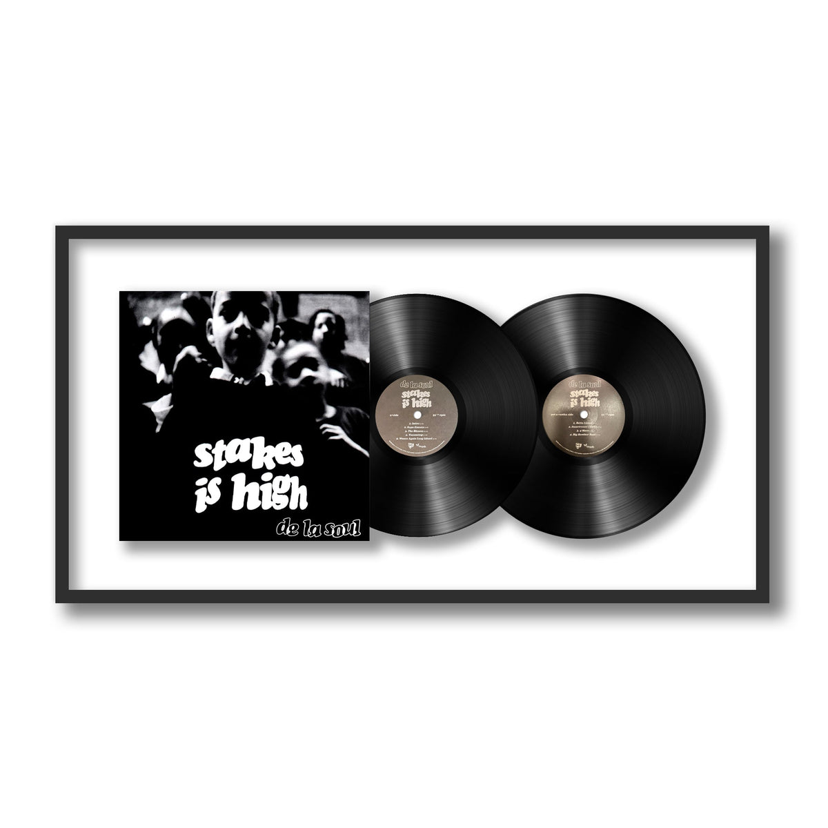 De La Soul - Stakes Is High - Framed Vinyl Record