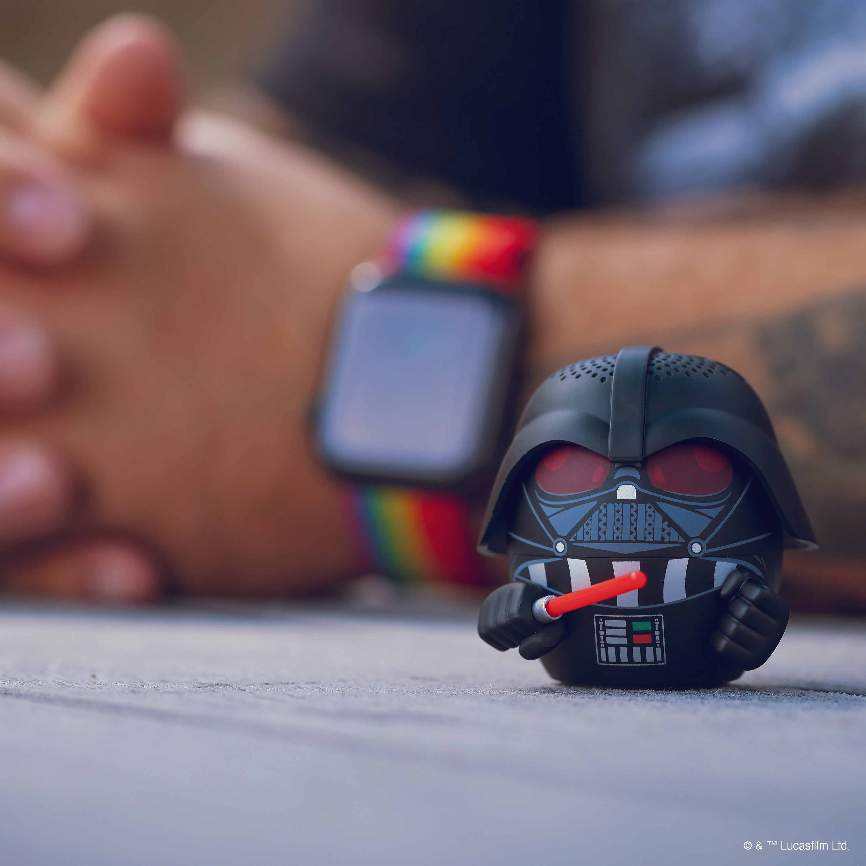 Darth Vader w/ Light Saber Bitty Boomers Portable Bluetooth Speaker