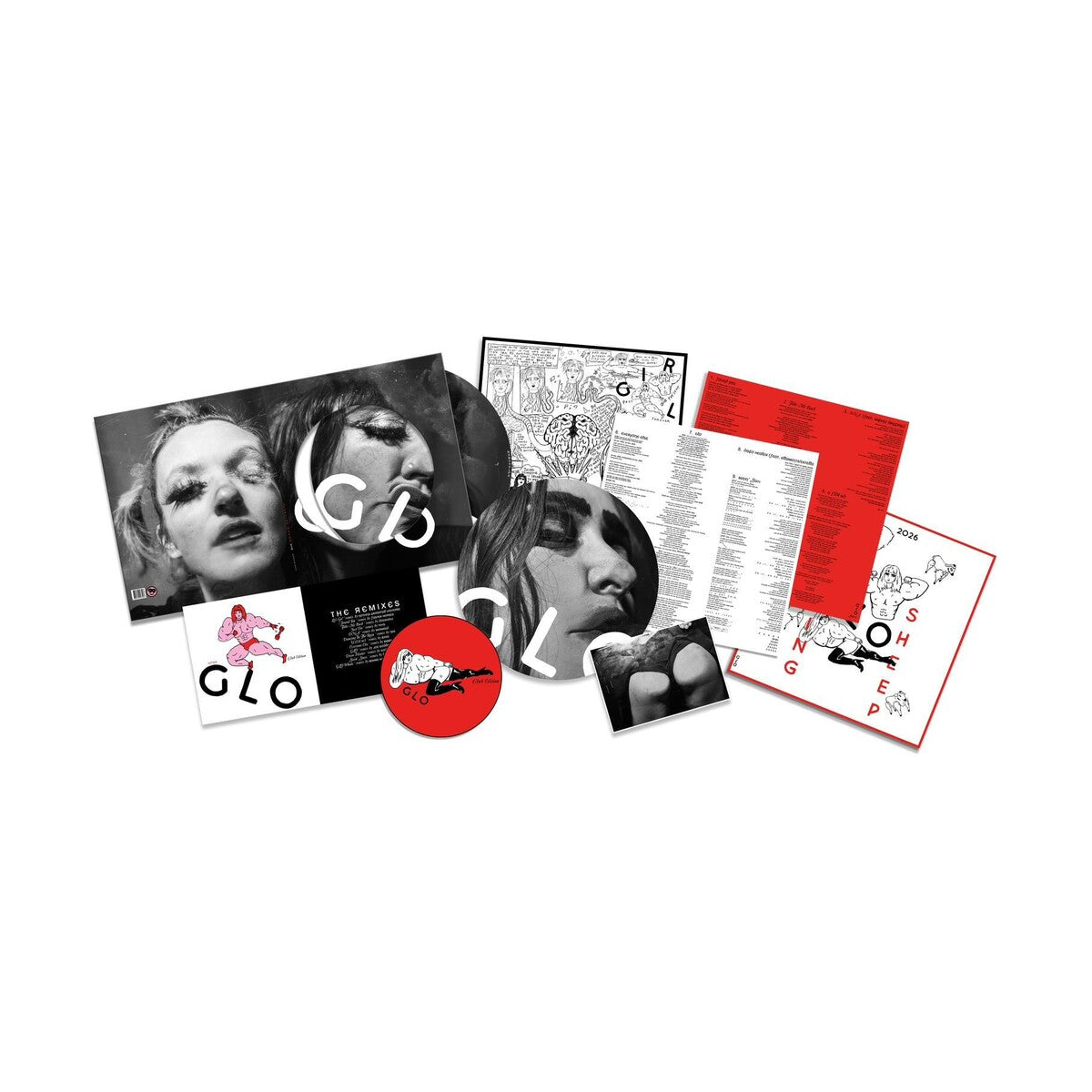 Stealing Sheep – Glo (Bonus Cd, Pict LP Vinyl) Vinyl Record