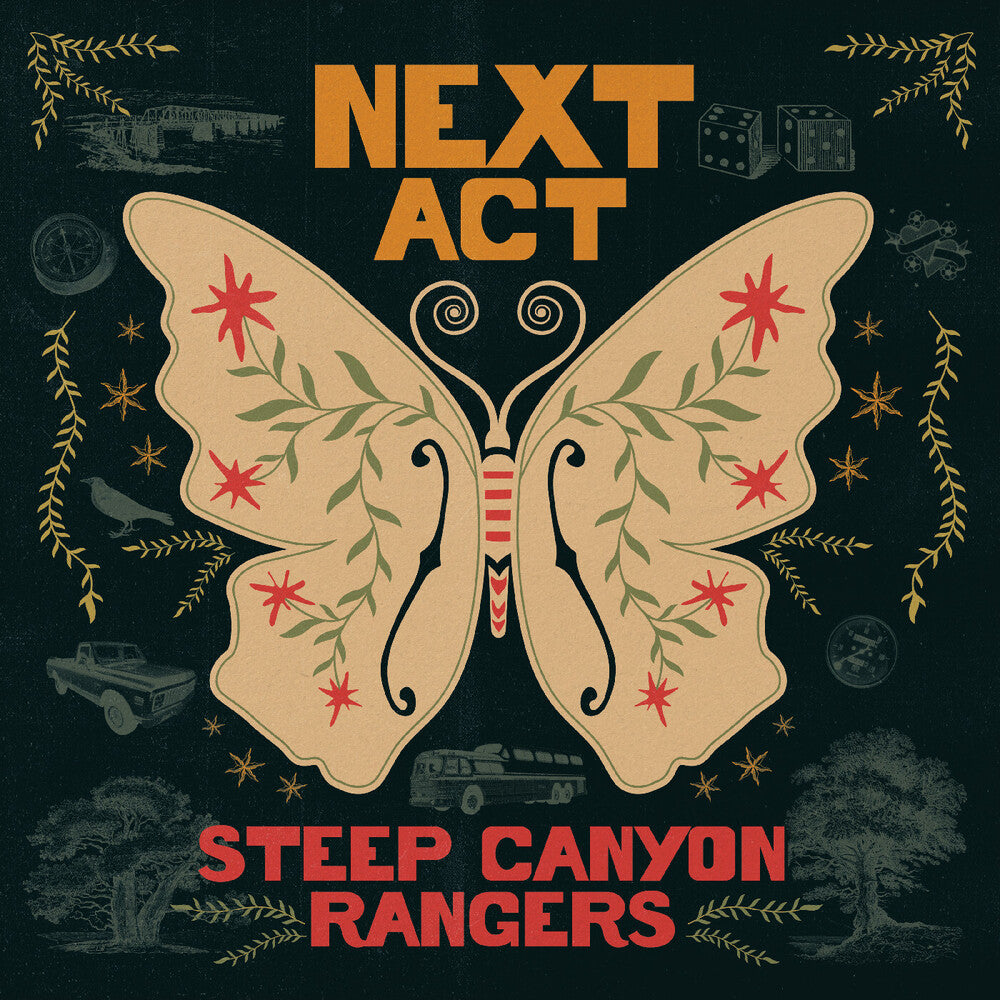 Steep Canyon Rangers – Next Act (Maroon Vinyl LP) Vinyl Record