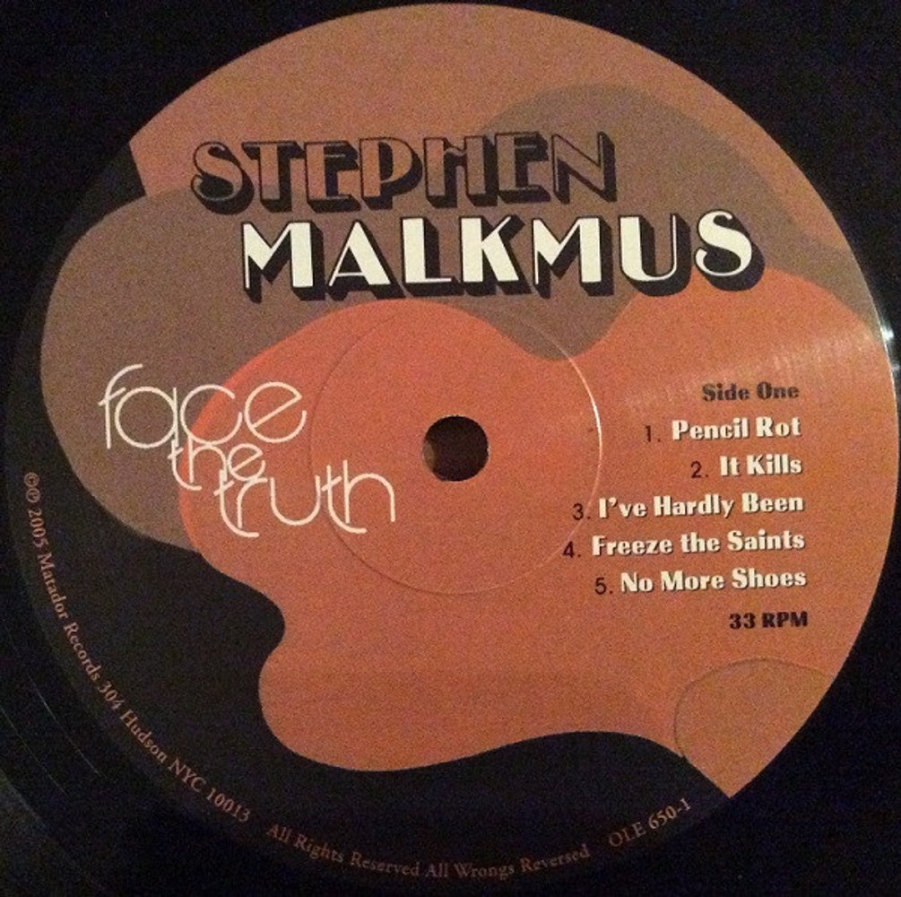Stephen Malkmus – Face the Truth (LP Vinyl) Vinyl Record