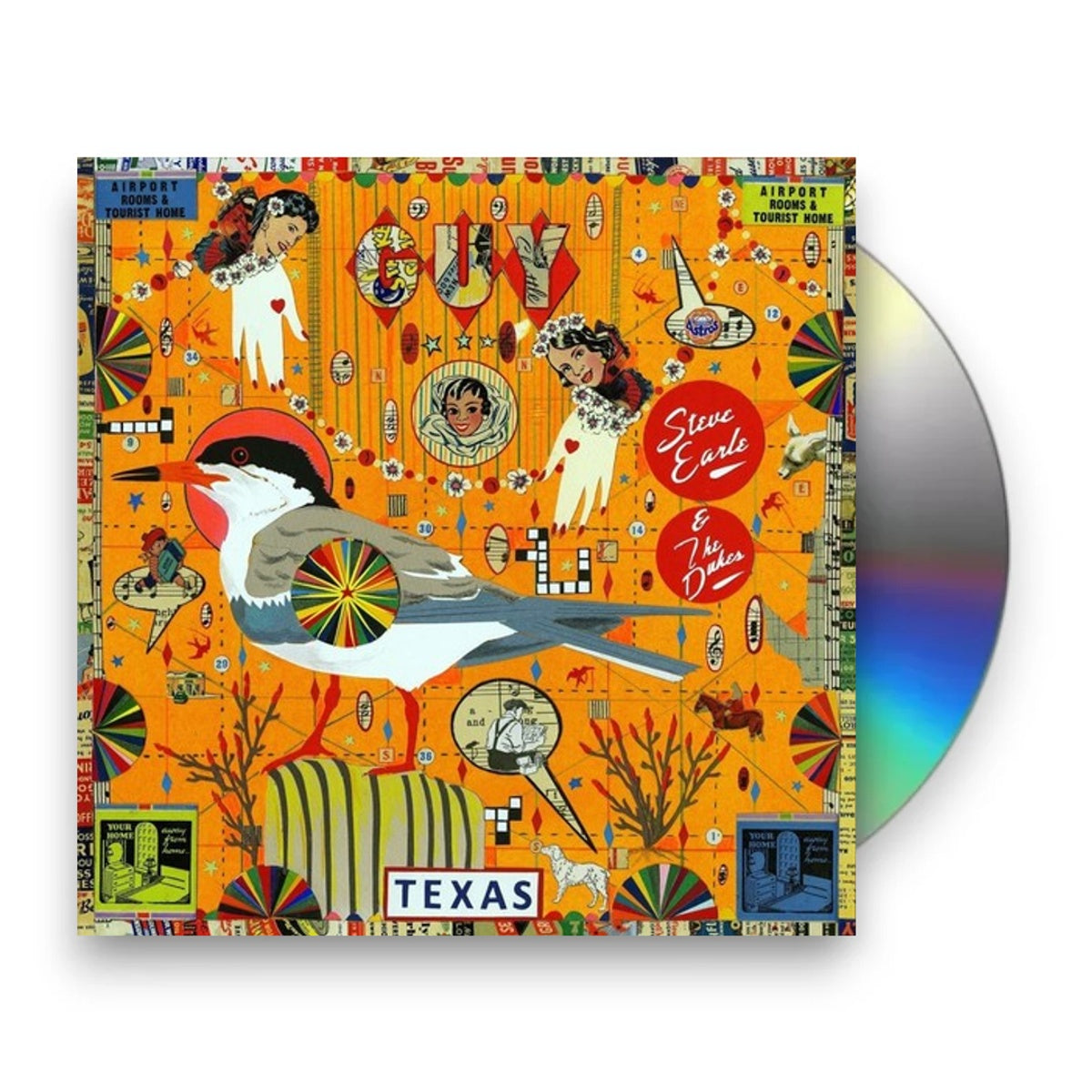 Steve Earle & The Dukes – GUY Music CD