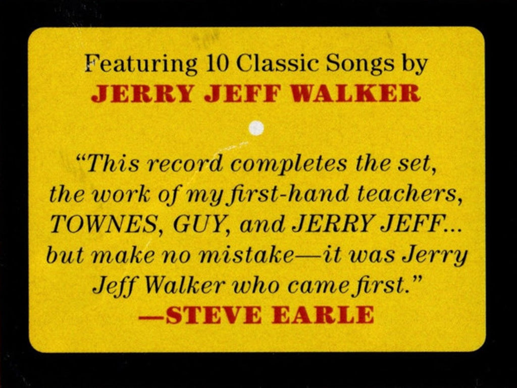 Steve Earle & The Dukes – JERRY JEFF Music CD