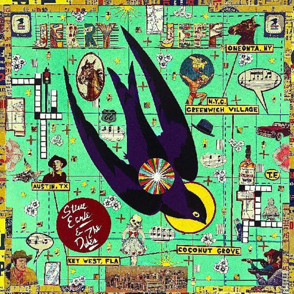 Steve Earle & The Dukes – JERRY JEFF (LP Vinyl) Vinyl Record