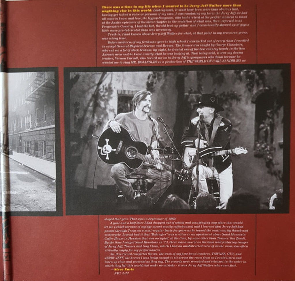 Steve Earle & The Dukes – JERRY JEFF (LP Vinyl) Vinyl Record