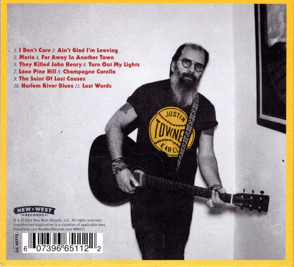 Steve Earle & The Dukes – J.T. (LP Vinyl) Vinyl Record