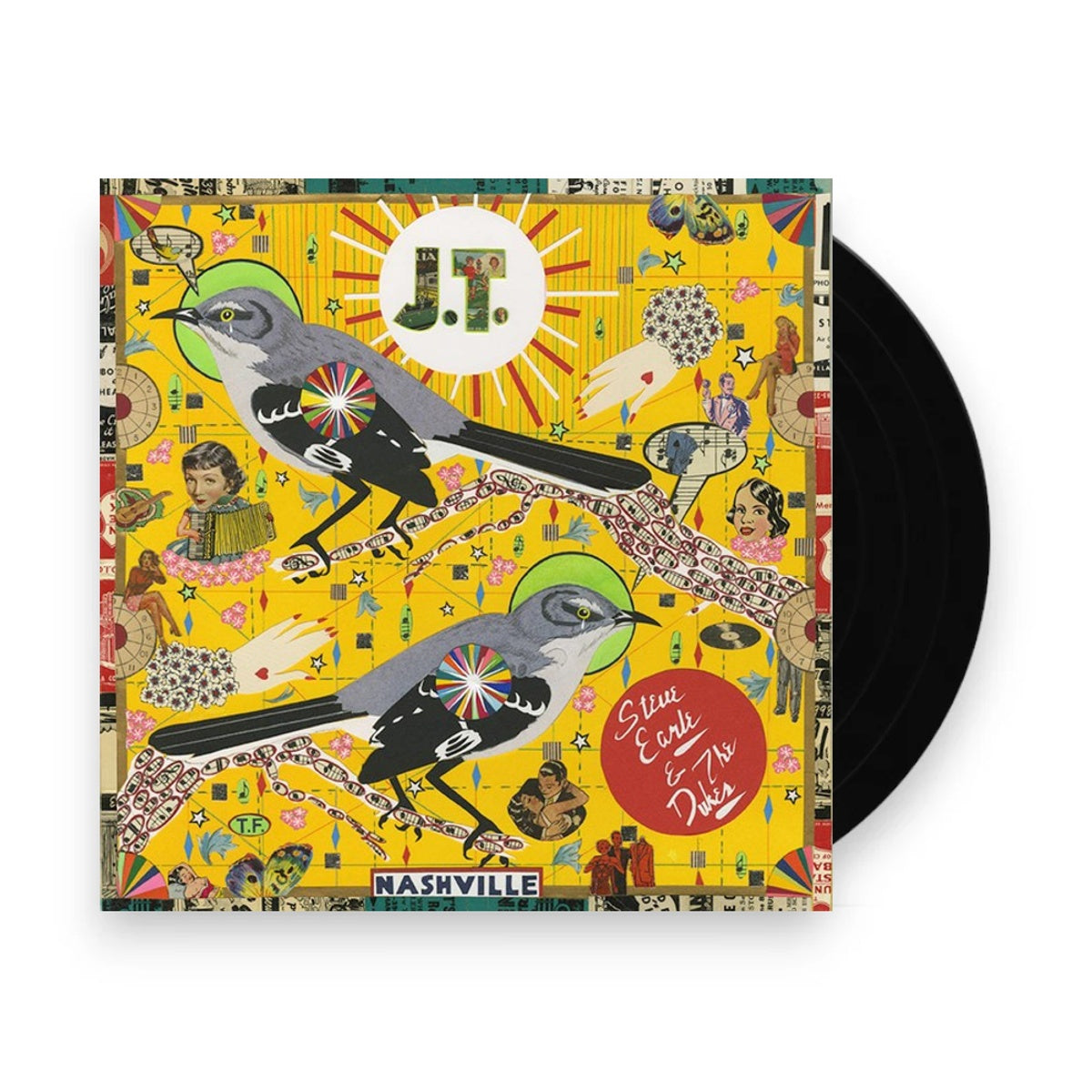 Steve Earle & The Dukes – J.T. (LP Vinyl) Vinyl Record