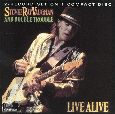 Stevie Ray Vaughan Live Alive Vinyl Record