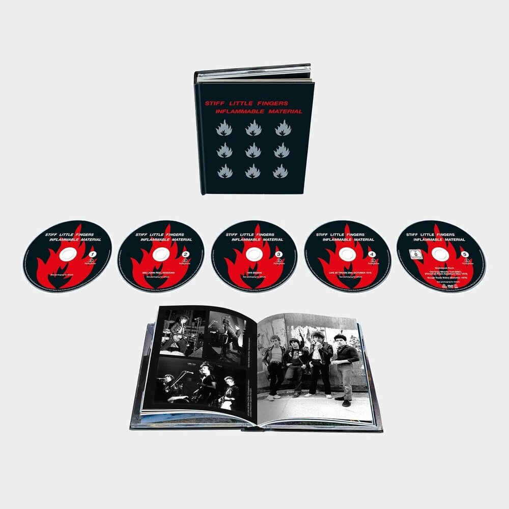 Stiff Little Fingers – Inflammable Material (4-CD + DVD)