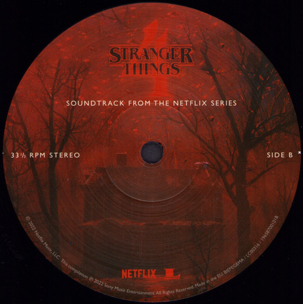 Stranger Things - Season 4 Soundtrack (2-LP Vinyl) Vinyl Record