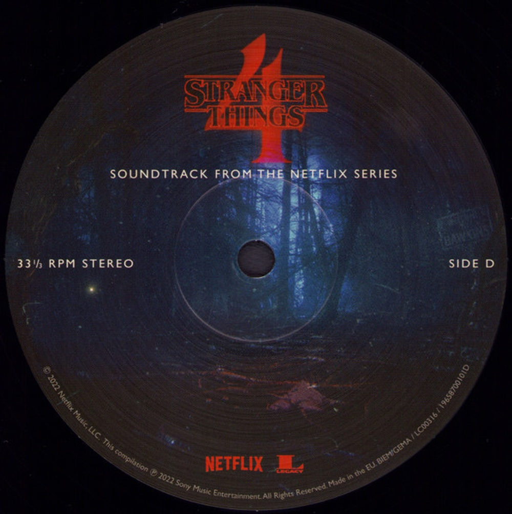 Stranger Things - Season 4 Soundtrack (2-LP Vinyl) Vinyl Record