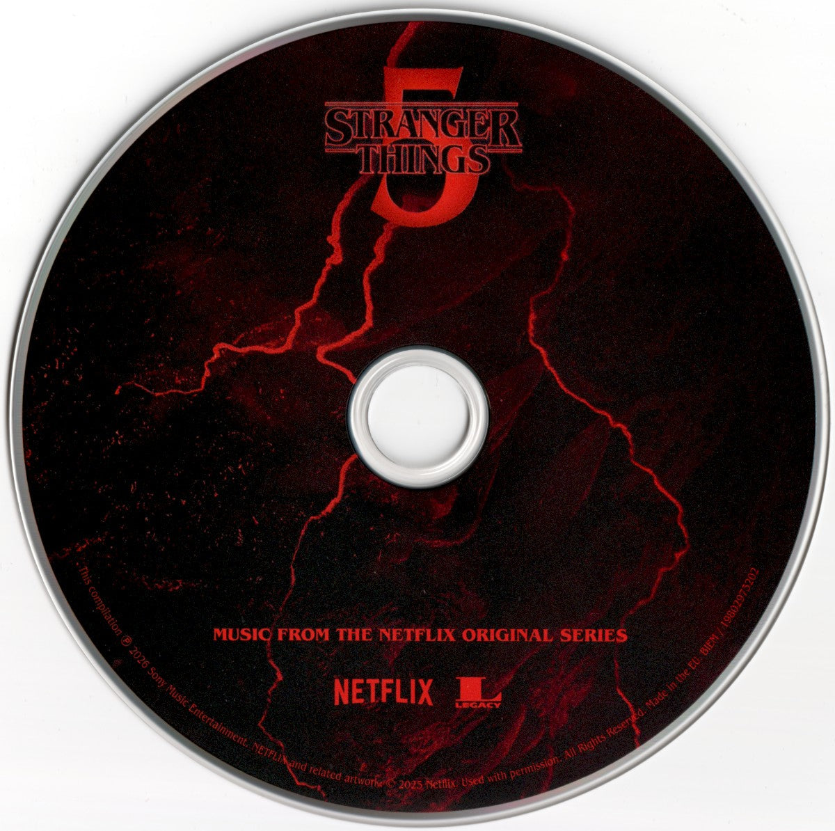 Stranger Things - Season 5 Soundtrack Music CD