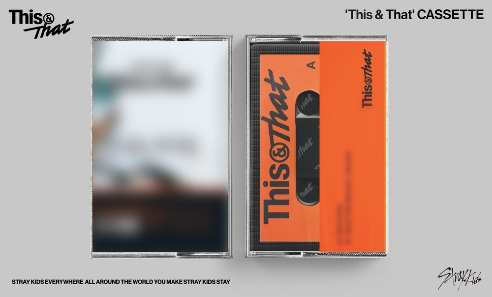 Stray Kids – This & That Music Cassette Tape