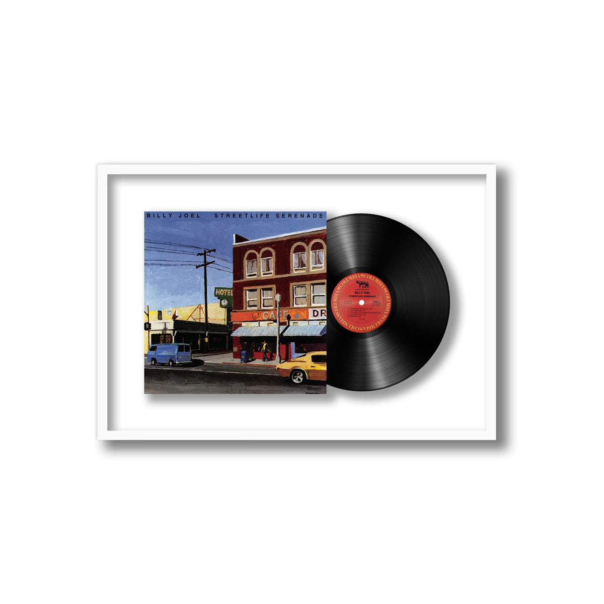 Billy Joel - Streetlife Serenade - Framed Vinyl Record