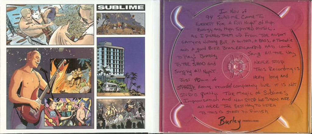 Sublime – $5.00 At The Door Music CD