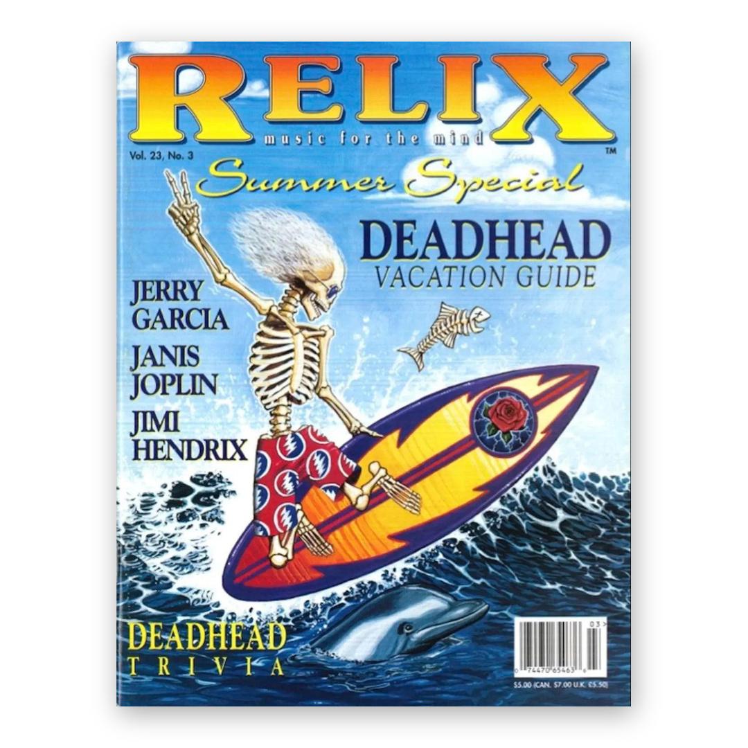 Summer Special, Deadhead Vacation Guide - June 1996 Relix Issue Magazine