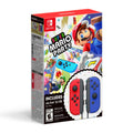 Switch Joy-Con (L/R) - Neon Blue / Red Super Mario Party Bundle
