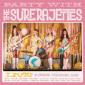 Surfrajettes – Party With The Surfrajettes Live! (Colored, Wht LP Vinyl) Vinyl Record