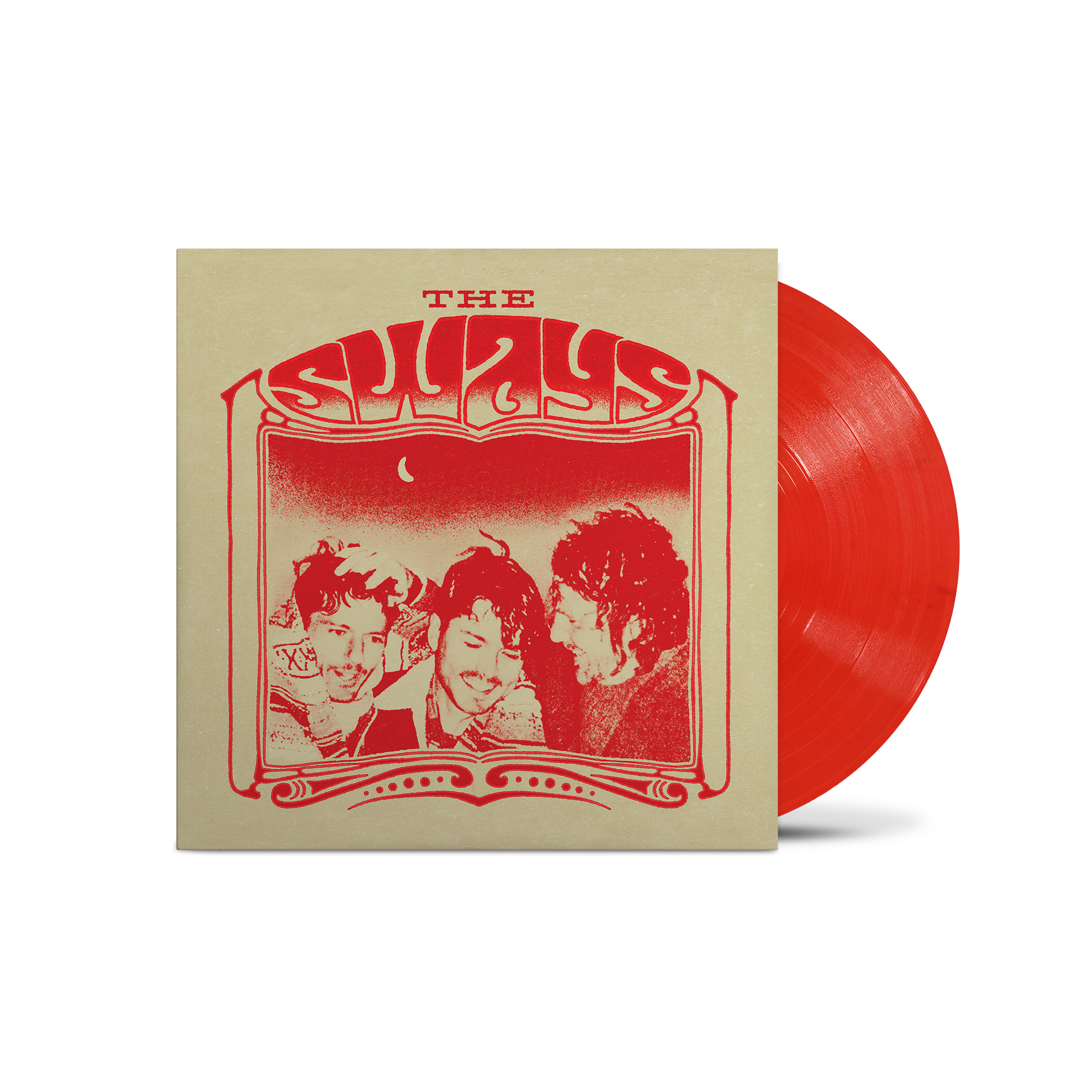 The Sways - Ruby Red w/ Etched B-side Vinyl Record