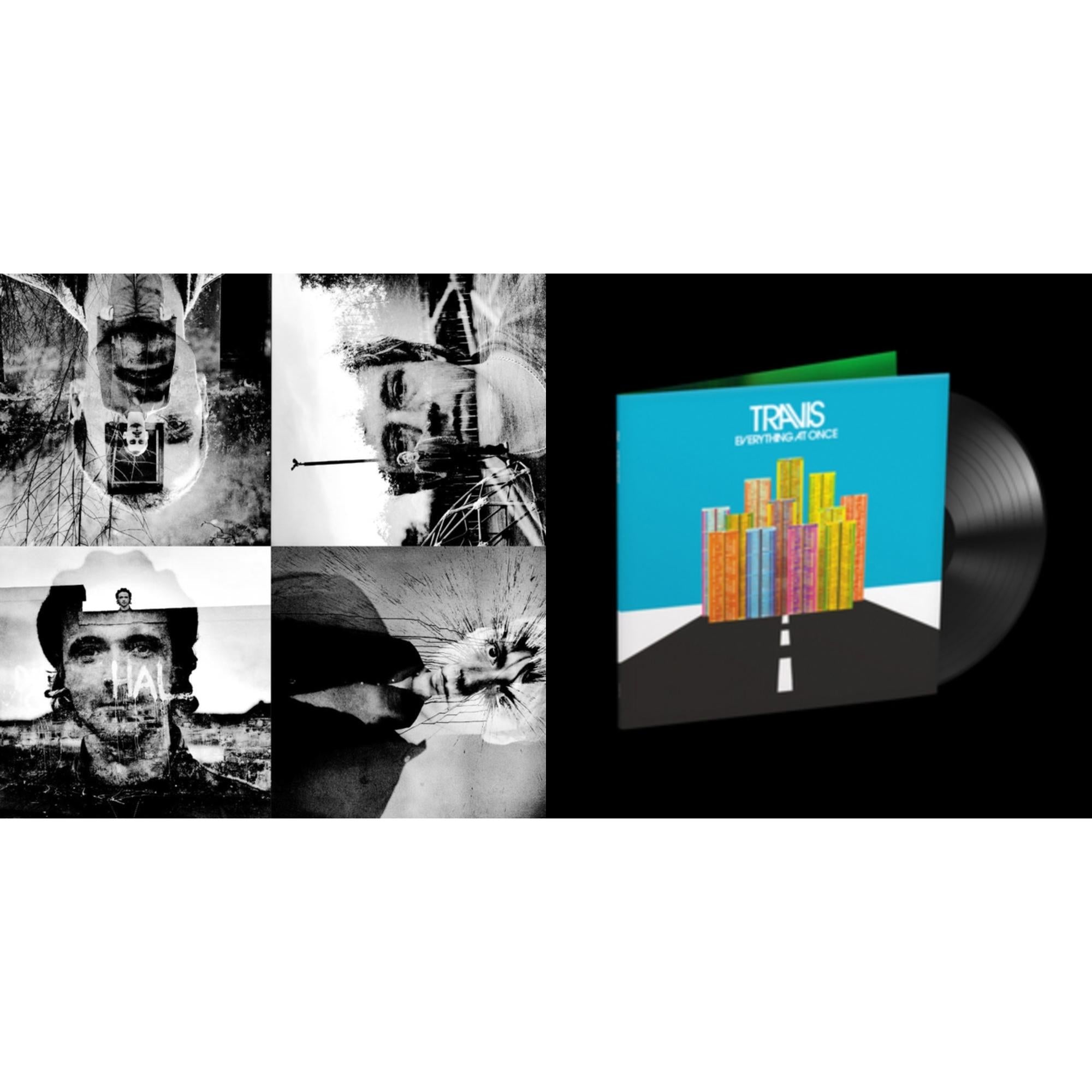 Travis - Everything At Once & 12 Memories - LP Vinyl Bundle
