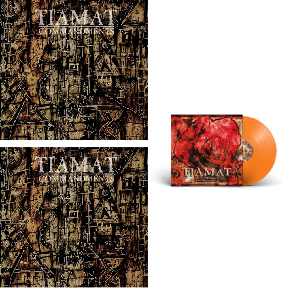 Commandments: An Anthology (Metal Box) & Commandments: An Anthology (Gold LP Vinyl) & Gaia (Reissue/Orange LP Vinyl)