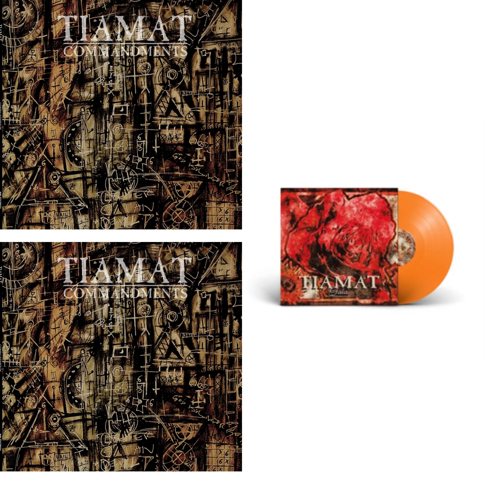 Commandments: An Anthology (Metal Box) & Commandments: An Anthology (Gold LP Vinyl) & Gaia (Reissue/Orange LP Vinyl)