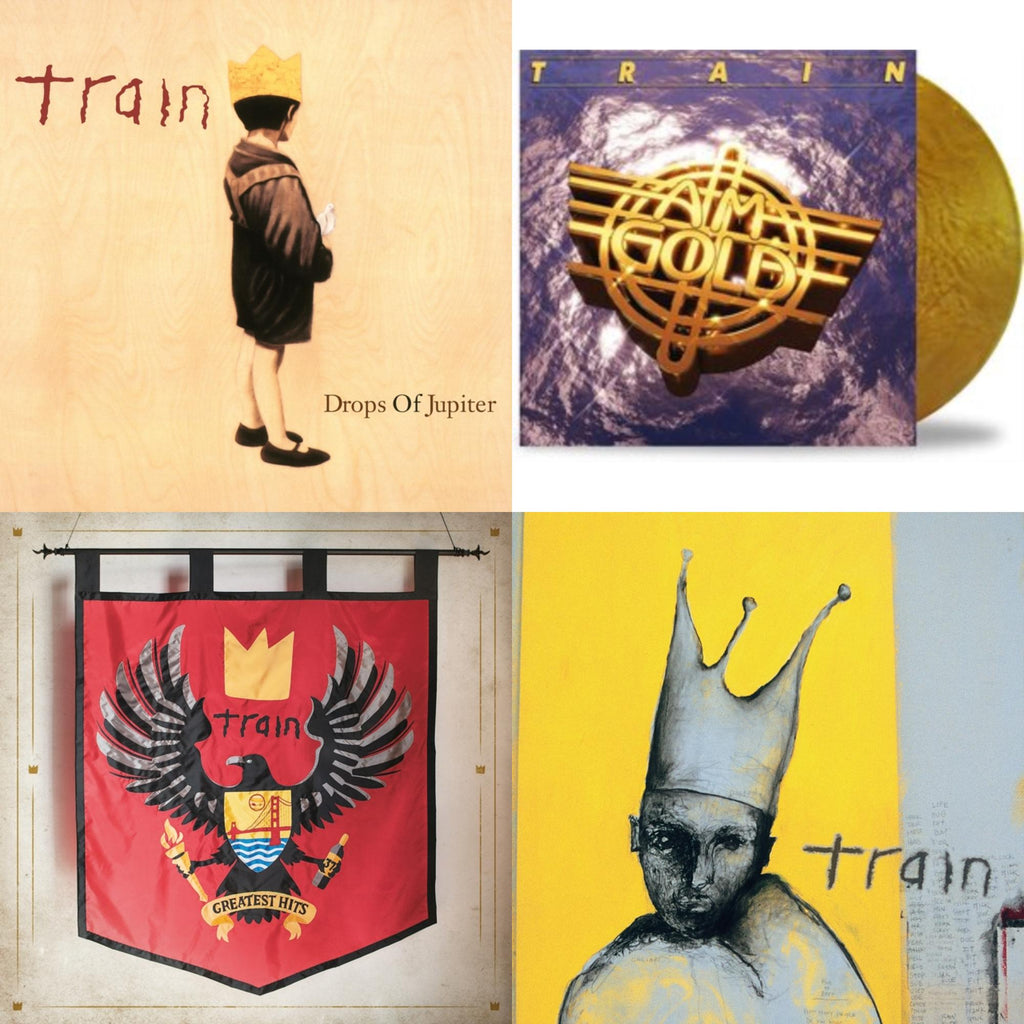 Drops Of Jupiter (20Th Anniversary Edition/Bronze LP Vinyl) & Am Gold (Metallic Gold LP Vinyl) & Greatest Hits (2LP) & Train