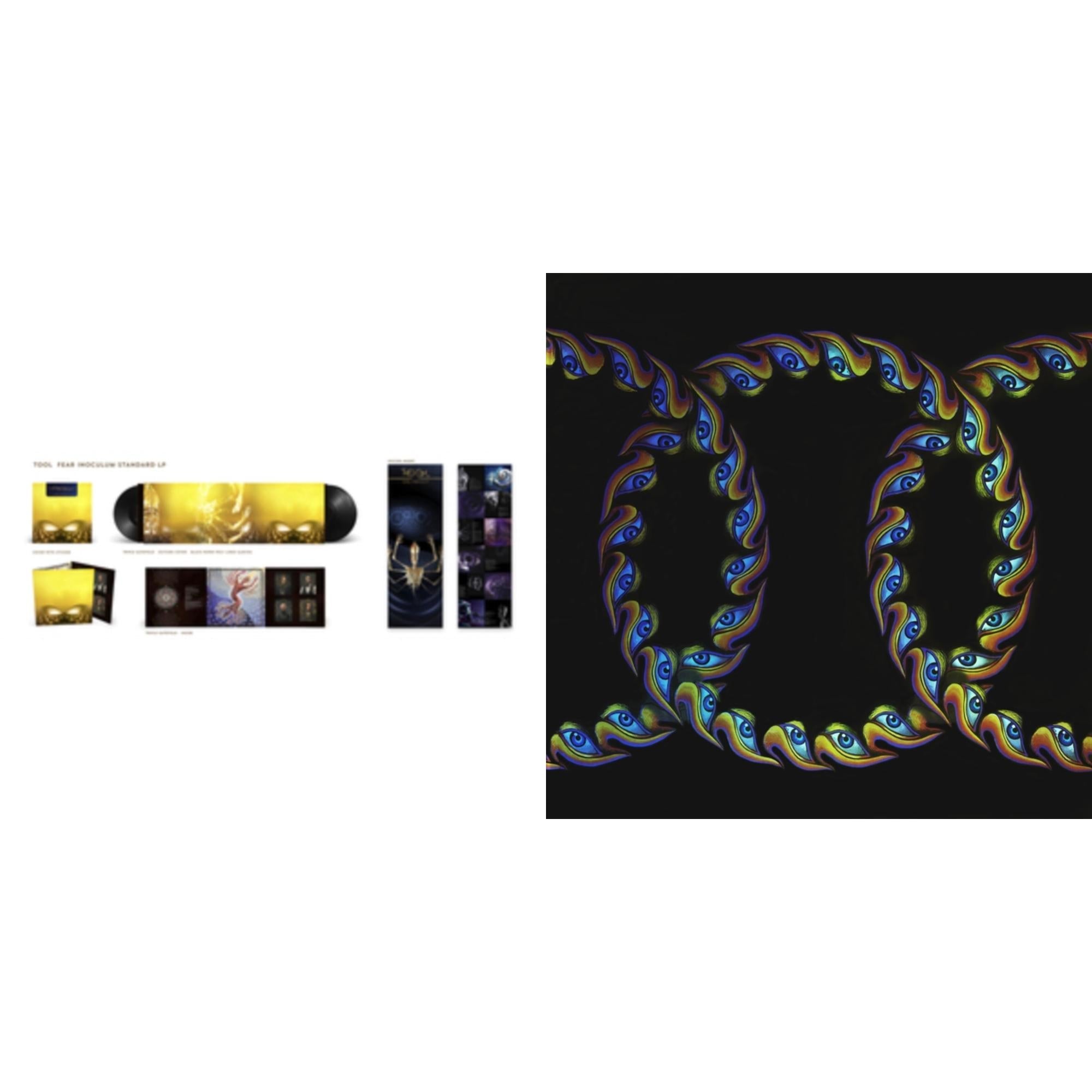 Fear Inoculum (3LP/180G) & Lateralus (2LP/Picture Disc/4 Different Images/Holographic Gatefold)