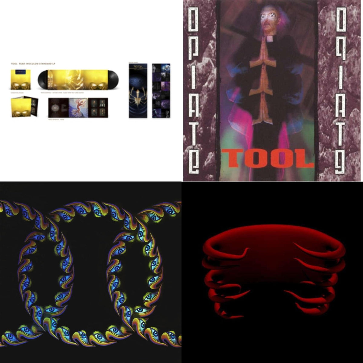 Fear Inoculum (3LP/180G) & Opiate Ep & Undertow & Lateralus (2LP/Picture Disc/4 Different Images/Holographic Gatefold)